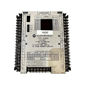 Allen-bradley 1791-iobw  Módulo Bloco I/o 24 Vdc