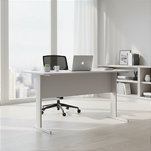 Mesa Retangular 120X60 15mm Cristal/Cristal