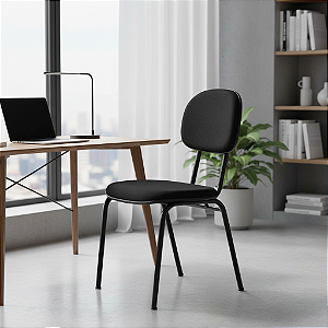 Cadeira Secretária Palito Preta