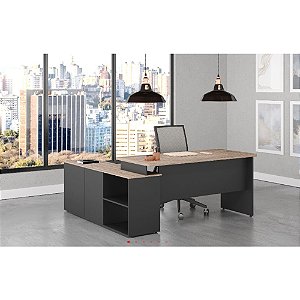 Mesa Yaris 30mm Diretor Dinamica com Armário Pedestal