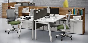 Escritório Moderno Estação Workstation