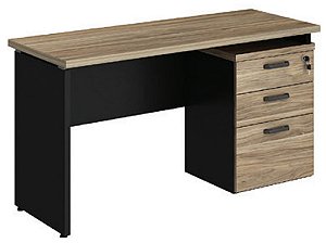 FABRICA - MESA DIN EXT 02GAV+01PASTA 120LX052PX073A YARIS GEBBWORK CALVI/PRETO