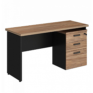 FABRICA - MESA DIN EXT 02GAV+01PASTA 150LX052PX073A YARIS GEBBWORK BRANCO/BRANCO