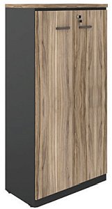 FABRICA - ARMARIO DIRETOR 080LX045PX160A YARIS GEBBWORK MACADAMIA/PRETO