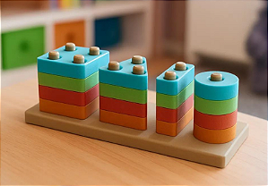 Brinquedo Educativo Encaixe Formas Geométricas