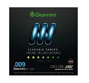 Encordoamento p/ Guitarra 7 cordas Giannini  009