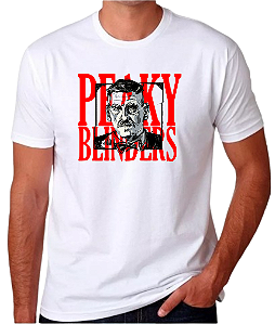 CAMISETA MACULINA -  ARTHUR PEAKY BLINDERS -  100% POLIETER