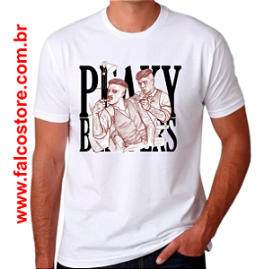 CAMISETA MASCULINA - TATTOO DE IRMÃOS SHELBYS - 100% POLIESTER