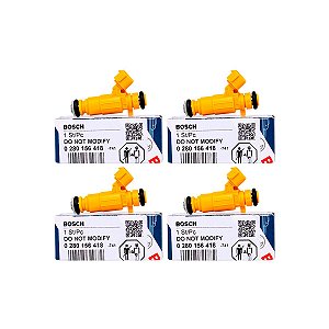 Kit 4 Bico Injetor 0280156419 Original Bosch