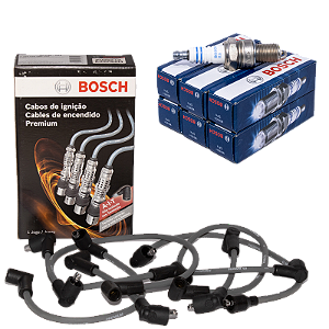 Jogo Cabos + Velas 9295080004 F000KE0P04 Original Bosch