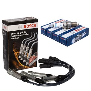 Jogo Cabos + Velas 9295080041 F000KE0P04 Original Bosch