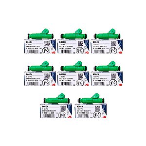 Kit 8 Bico Injetor Turbo 42 Lbs 0280155968 Original Bosch