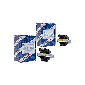 Kit 2 Bobina Ignição F000ZS0103 Original Bosch