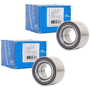 Kit 2 Rolamento Rolamento Roda Diant SKF VKBC4290 Original Bosch