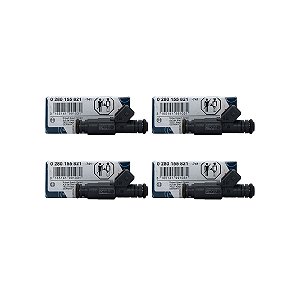 Kit 4 Bico Injetor 0280155821 Original Bosch