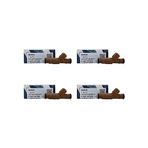 Kit 4 Bico Injetor 0280155966 Original Bosch