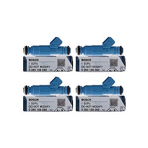 Kit 4 Bico Injetor 0280156085 Original Bosch