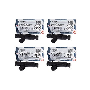 Kit 4 Bico Injetor 0280156152 Original Bosch