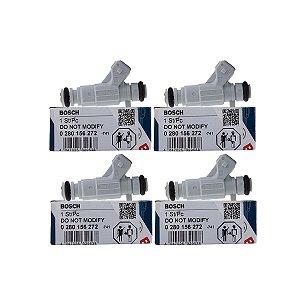 Kit 4 Bico Injetor 0280156272 Original Bosch
