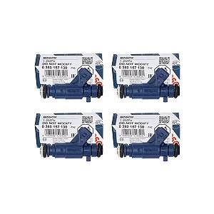 Jogo 4 Bico Injetor 0280157130 Original Bosch
