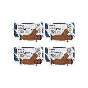 Jogo 4 Bico Injetor 0280157133 Original Bosch