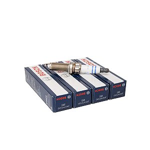 Kit 4 Vela Ignição 0242145541 Original Bosch