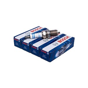 Kit 4 Vela Ignição F000KE0P30 Original Bosch