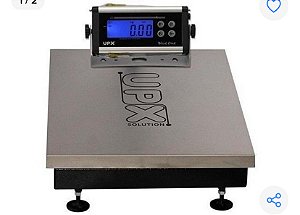 Balança comercial plataforma 300kg Upx com bateria