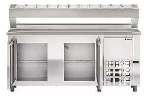 BALCAO REFRIGERADO CONDIMENTADORA GBPZ - 200