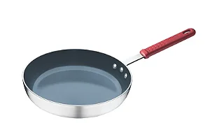 Frigideira Tramontina Profissional em Alumínio com Revestimento Interno Cerâmico e Acabamento Externo Lixado com Cabo Aço Inox e Silicone 32 cm 4,3 L
