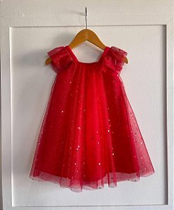 Vestido Cristal vermelho