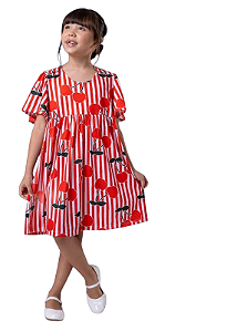 Vestido Cereja 🍒