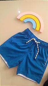 Shorts tectel azul/preto/dog