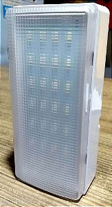 Iluminação de Emergência LED 120 lúmens 24Vcc não autônoma