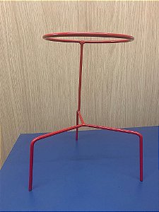 SUPORTE DE SOLO TRIPÉ VERMELHO