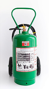 EXTINTOR CARRETA PARA BATERIA DE LÍTIO 50 LITROS