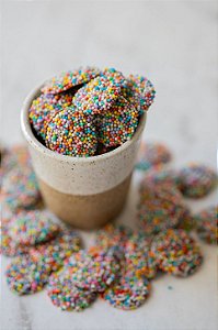 Dragêe de chocolate ao leite
