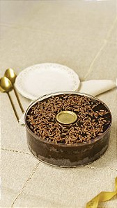 Bolo de cacau intenso