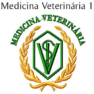 Bordado Medicina Veterinária