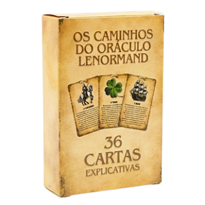 OS CAMINHOS DO ORÁCULO LENORMAN (PLASTIFICADO)