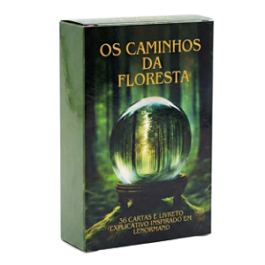 OS CAMINHOS DA FLORESTA LENORMAND (PLASTIFICADO)