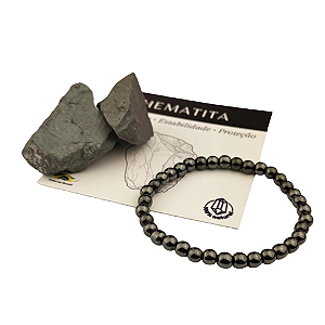 PULSEIRA 6MM - HEMATITA