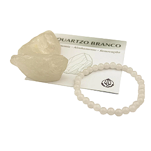 PULSEIRA 6MM - QUARTZO BRANCO