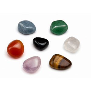 KIT PEDRAS 7 CHAKRAS ROLADA