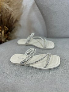 Rasteira Melissa Off White