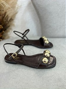 Sandália rasteira Clara