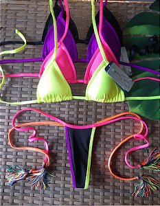 KINI LACINHO MICRO FIO ESTAMPADO UVA