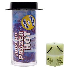 Dados Do Prazer Fluorescente Hétero Duplo Diversão Ao Cubo