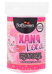 Hot Ball Bolinha Xana Loka Dupla 3G Hot Flowers