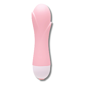 Vibrador Liso Relevo 10 Vibrações Lilo Vipmix Rosa